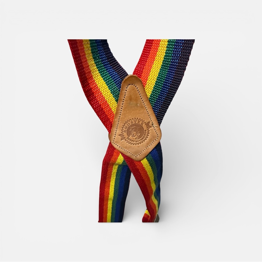 Rainbow Striped Women's Belt